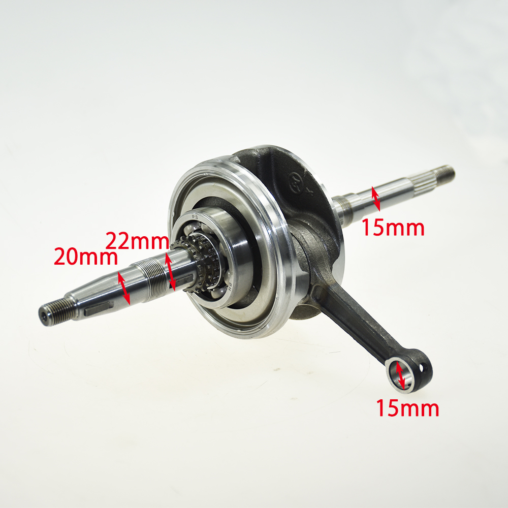 Motorcycle Crankshaft - 킨론 준능 GY6 180CC 200CC 엔진용
