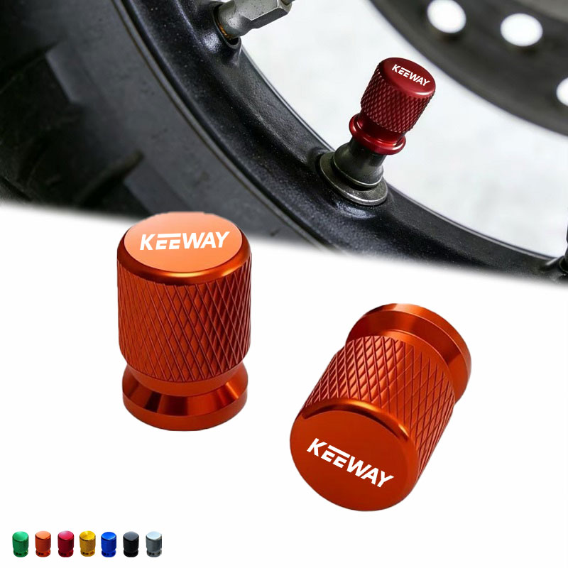 Motorcycle Valve Cover - 2PCS 오토바이 알루미늄 합금 타이어 휠