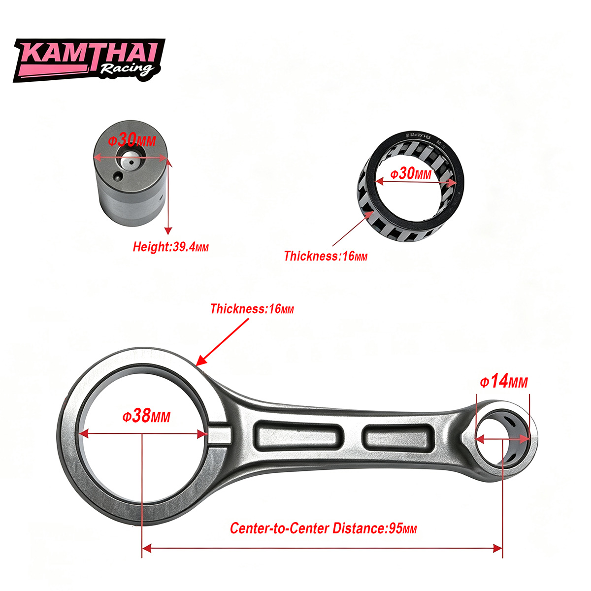 KAMTHAI에서 제작한 CNC 정밀 가공 크랭크축 및 - Motorcycle Crankshaft 리뷰 및 가격