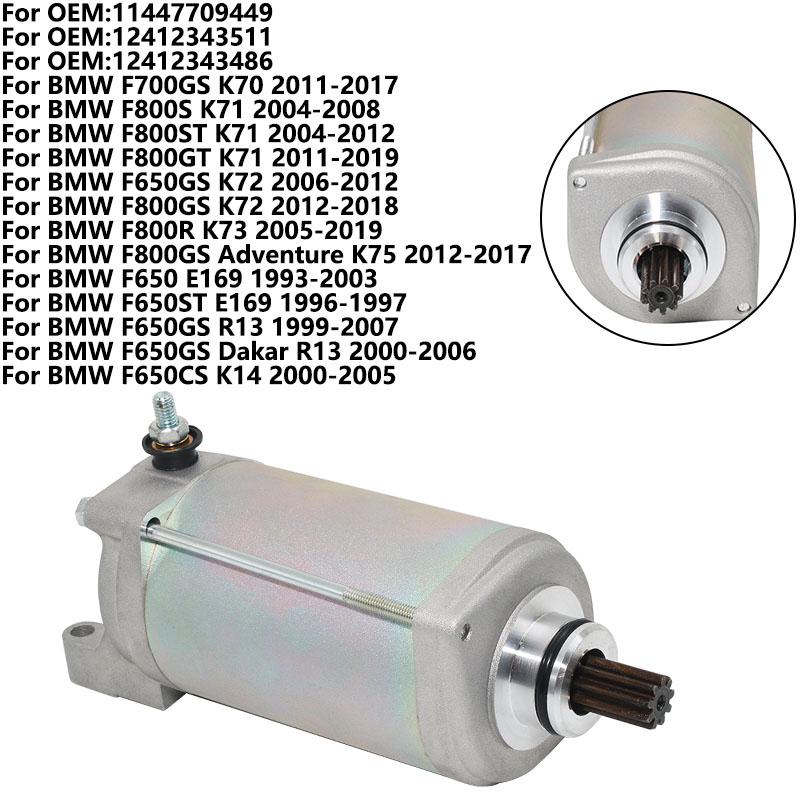 오토바이 스타터 모터, BMW F800ST F800GT - Motorcycle Starter Motor 리뷰 및 가격
